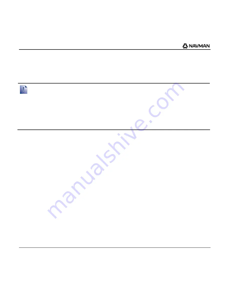 Navman iCN 700 Series Installation Manual Download Page 160