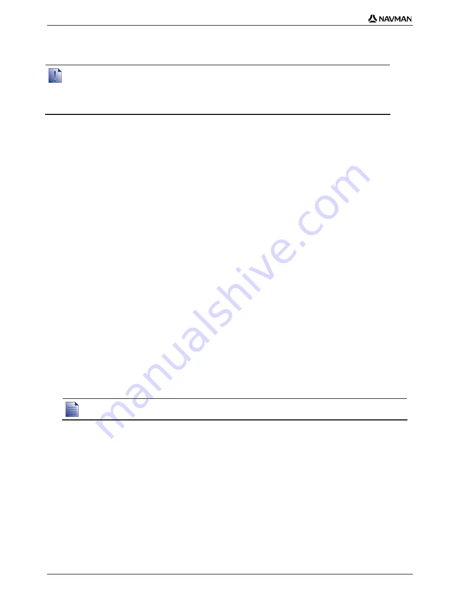 Navman N-Series User Manual Download Page 100