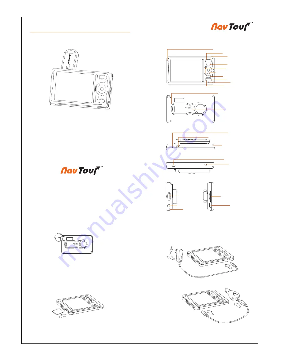 NavTour NT-147 Quick Start Manual Download Page 1