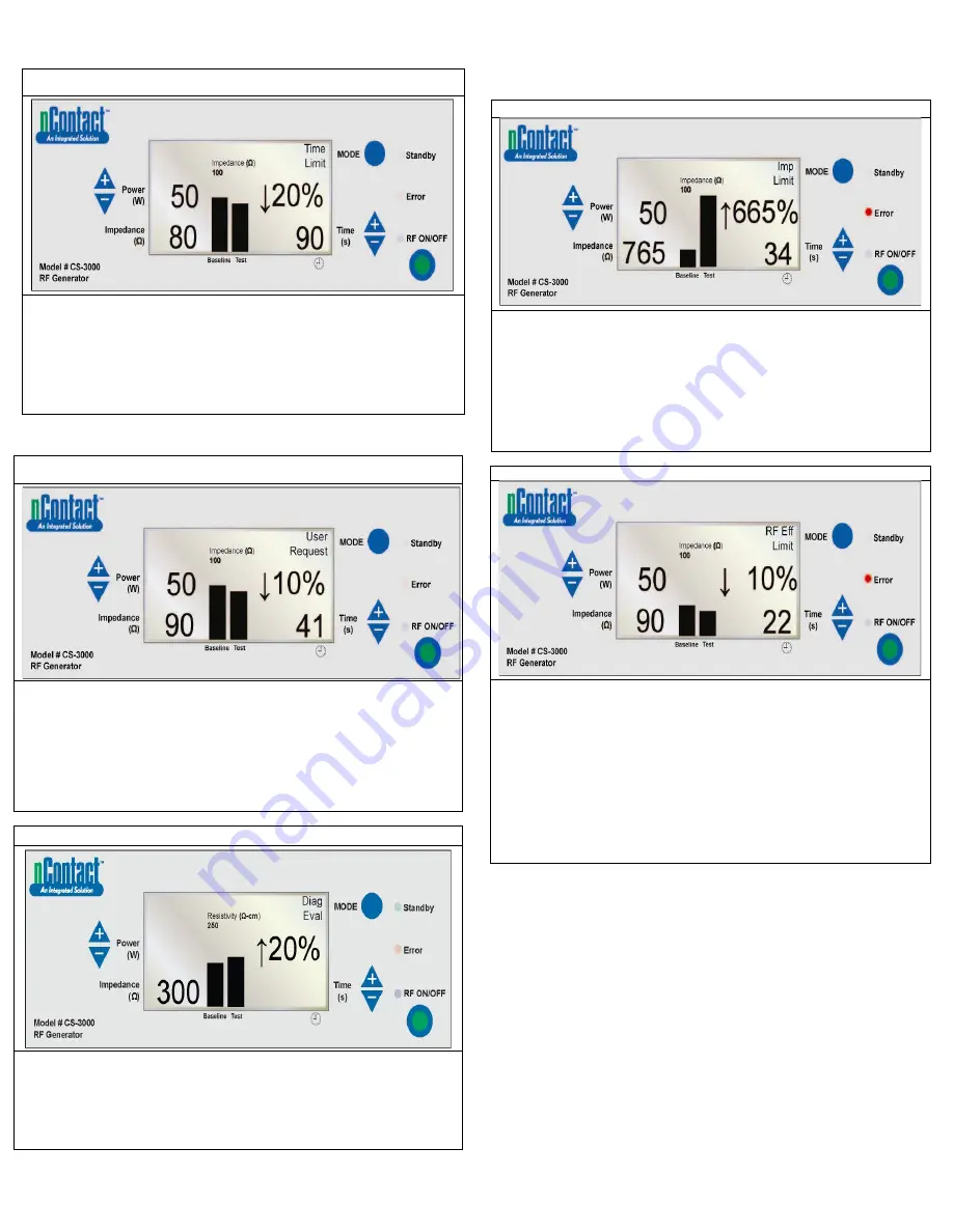 nContact CS-3000 Operator'S Manual Download Page 55