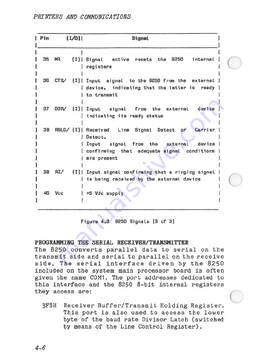 NCR PC4I Technical Reference Download Page 144