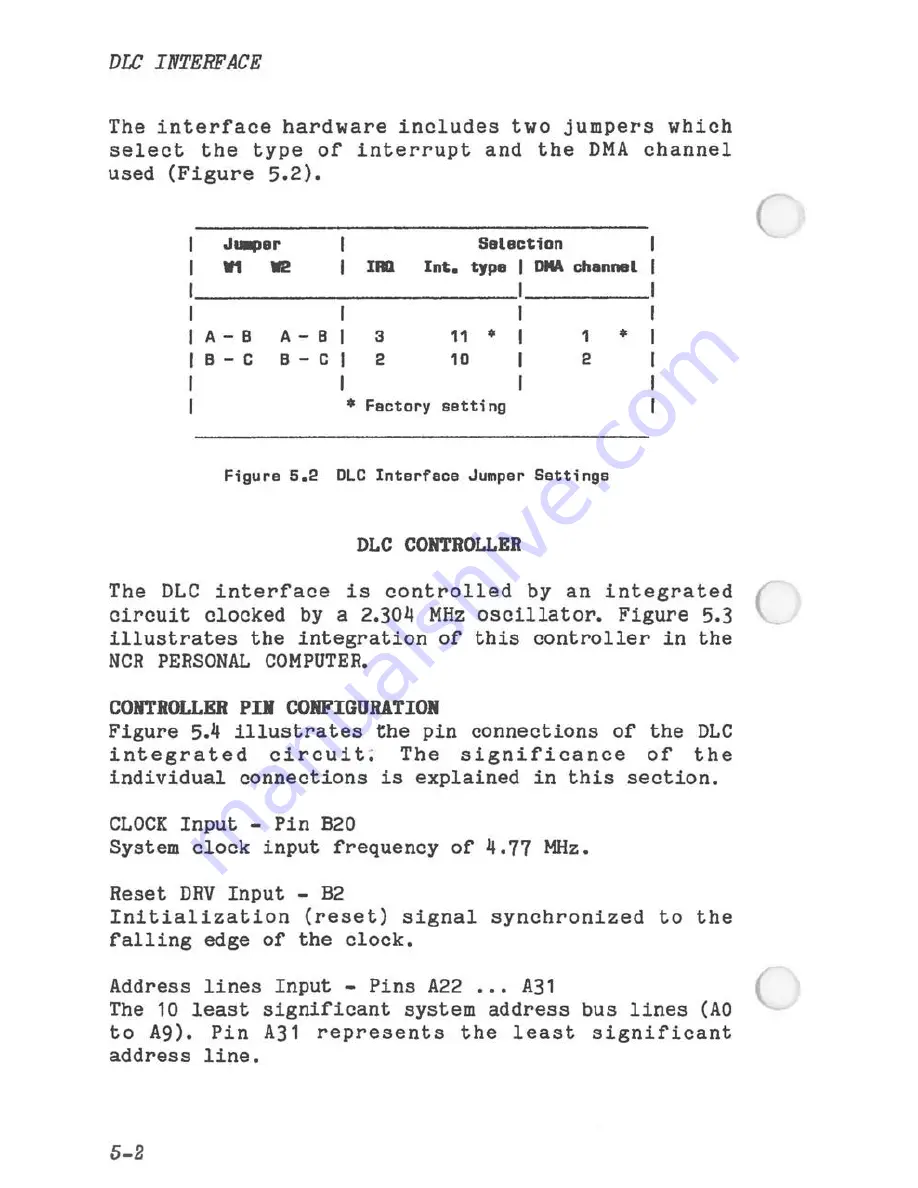 NCR PC4I Technical Reference Download Page 174