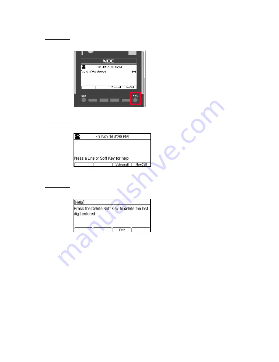 Nec Casio DT700 User Manual Download Page 59