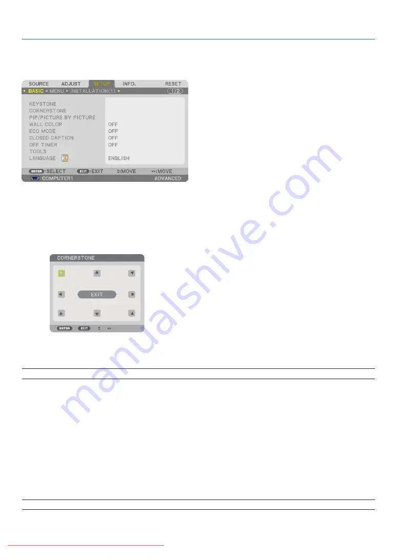 NEC PA600X Series User Manual Download Page 112