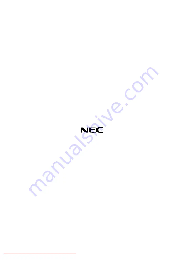 NEC PA600X Series User Manual Download Page 235