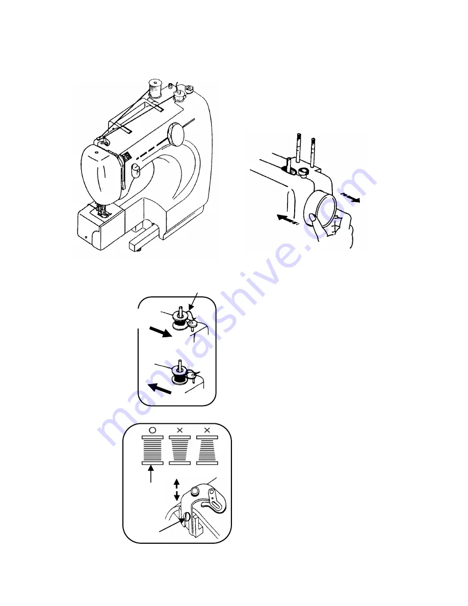 Necchi 270 Instruction Manual Download Page 9