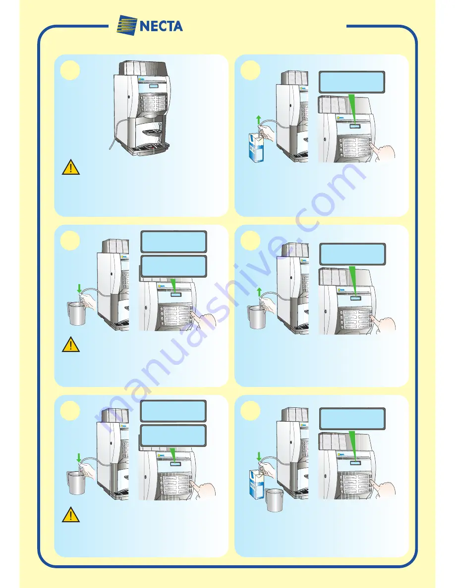 Necta Korinto Espresso Quick Start Manual Download Page 3