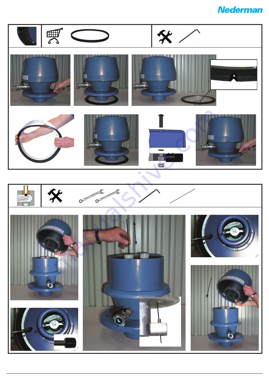 Nederman 115A Instruction Manual Download Page 24