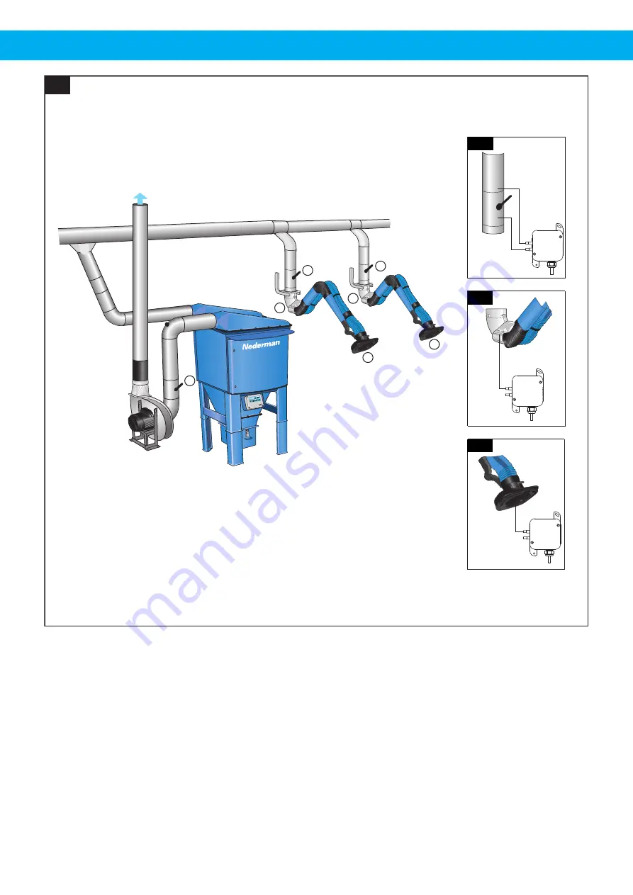 Nederman AFI 24V 40-600 Pa User Manual Download Page 10