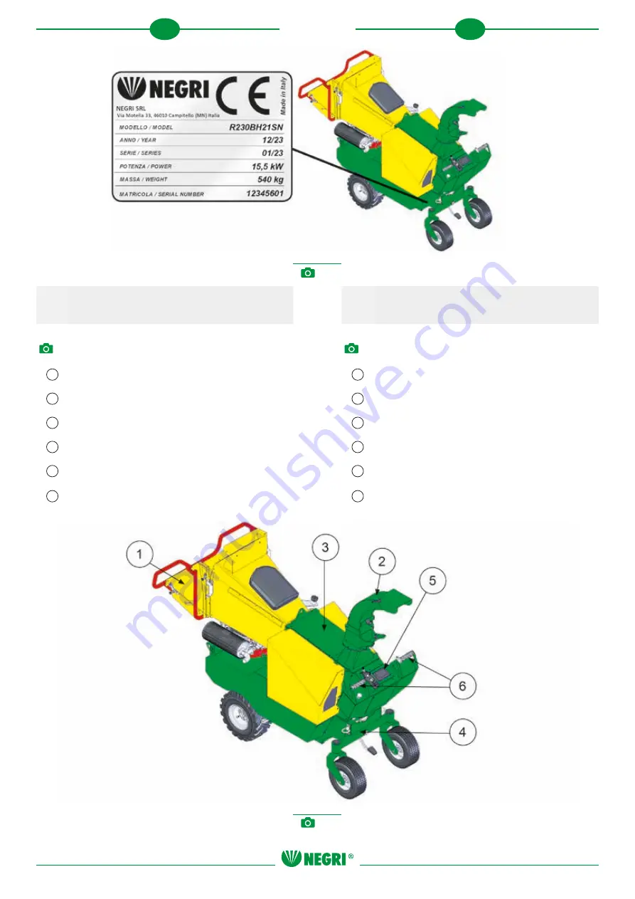 Negri R230 Instruction Manual Download Page 5