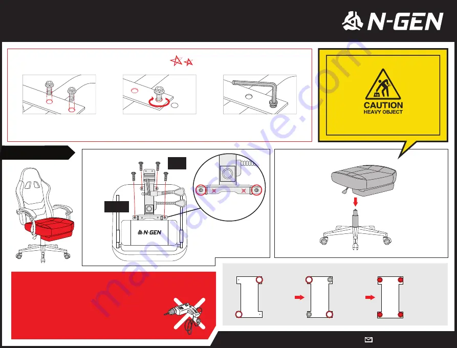 Neo Chair N-GEN CITUS Series User Manual Download Page 4