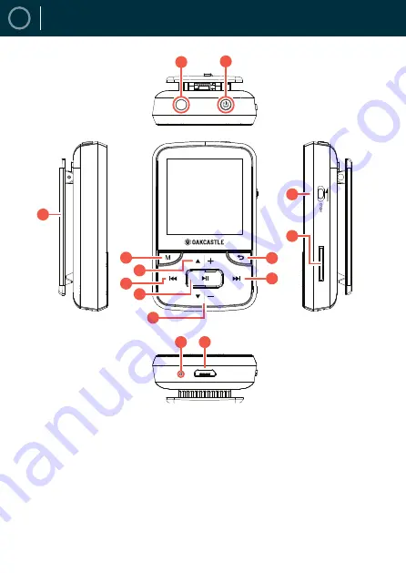 Oakcastle MP-200 Скачать руководство пользователя страница 4