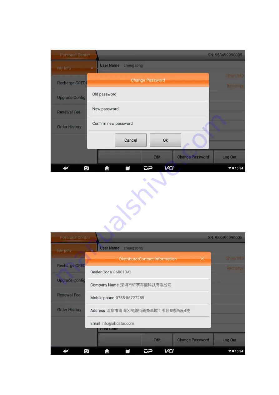 Obdstar MS80 User Manual Download Page 21