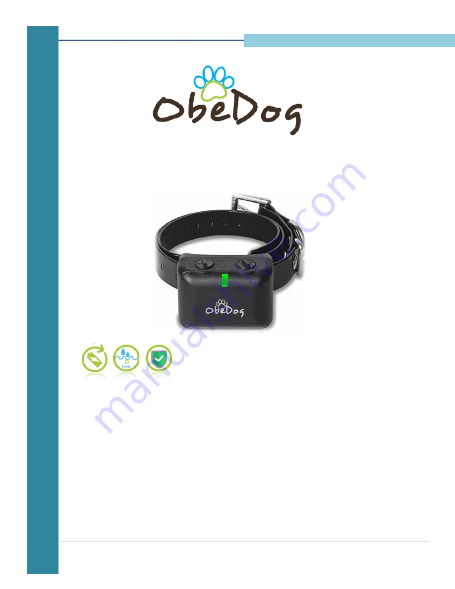 ObeDog Ergo-X Manual Download Page 1