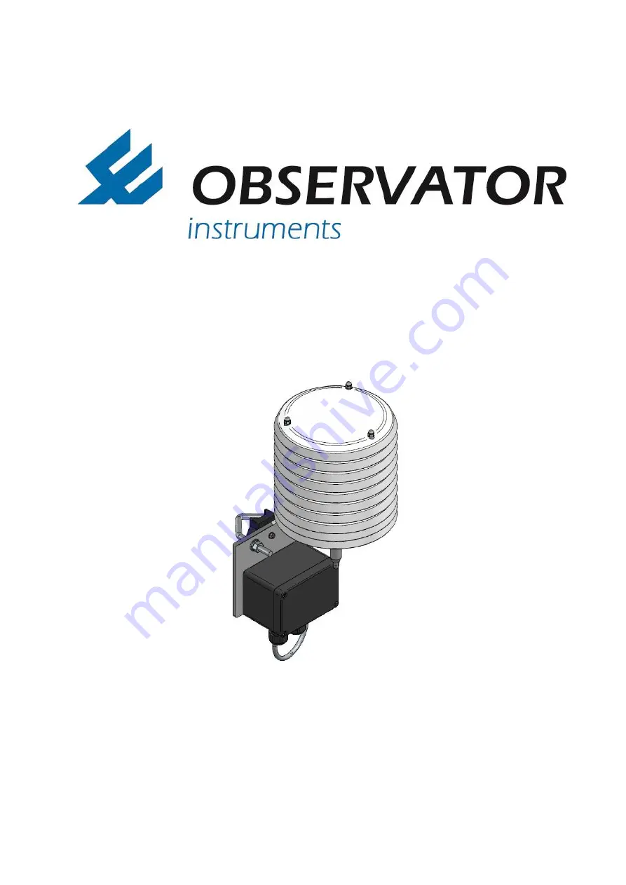 Observator Instruments OIC-406 Manual Download Page 1