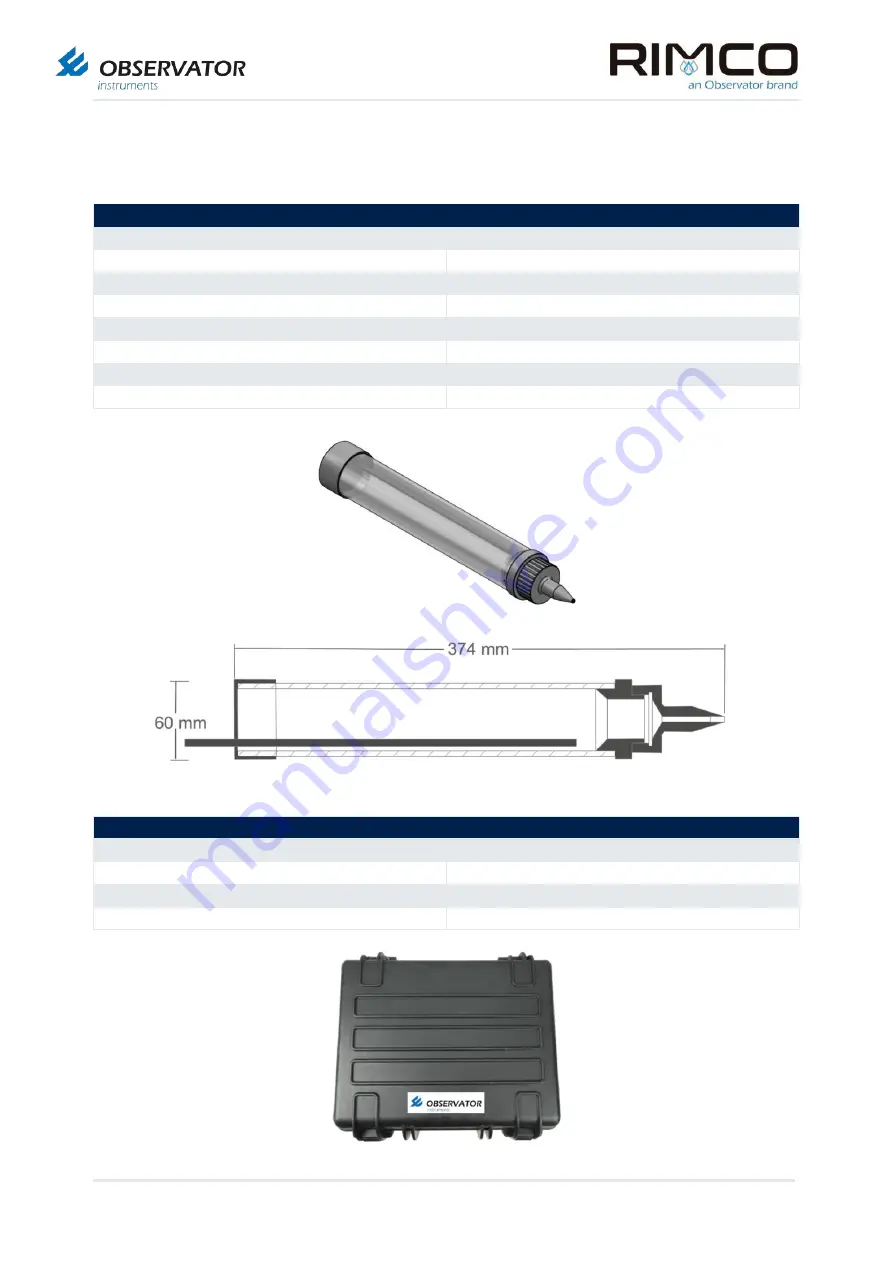 Observator RIMCO RIM-FVU Manual Download Page 7