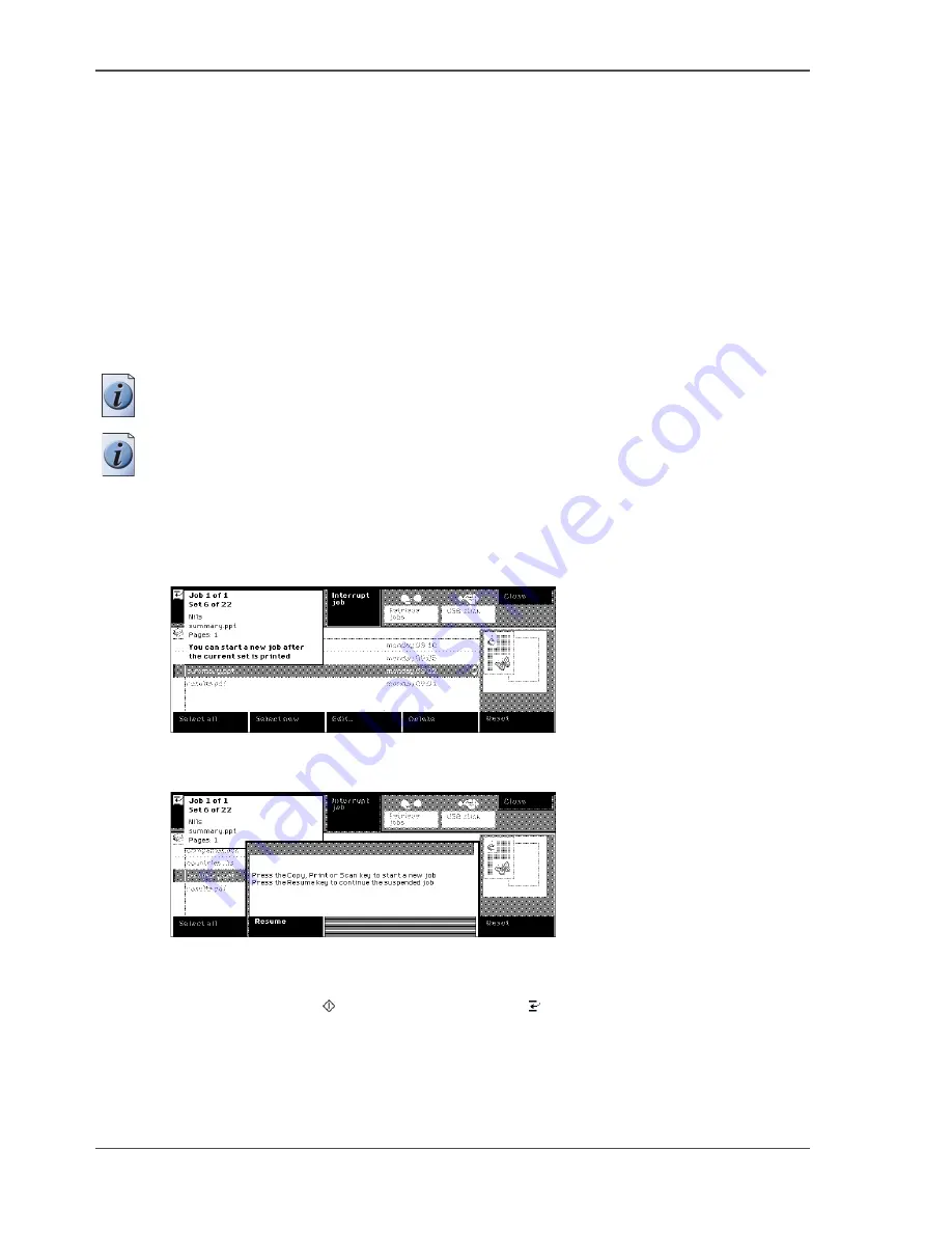 OcÃ© VarioPrint 1055 User Manual Download Page 88