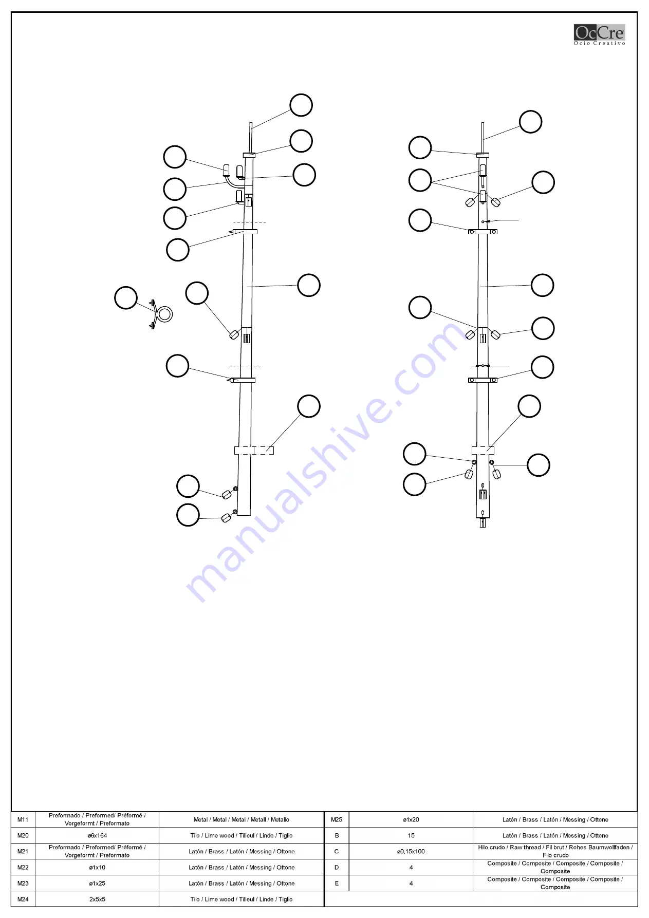 OcCre 15003 Manual Download Page 81