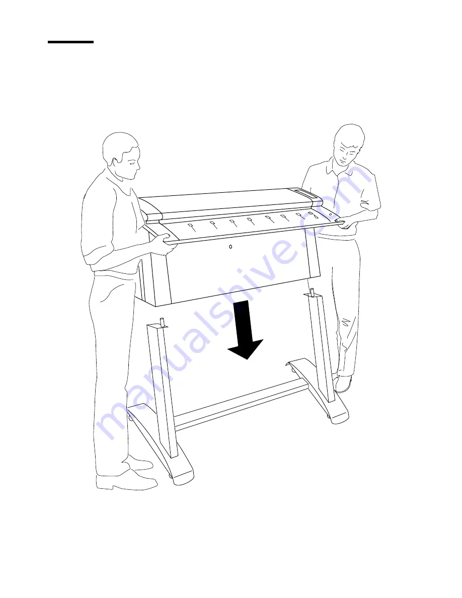 Oce 4700 Series Installation Manual Download Page 12