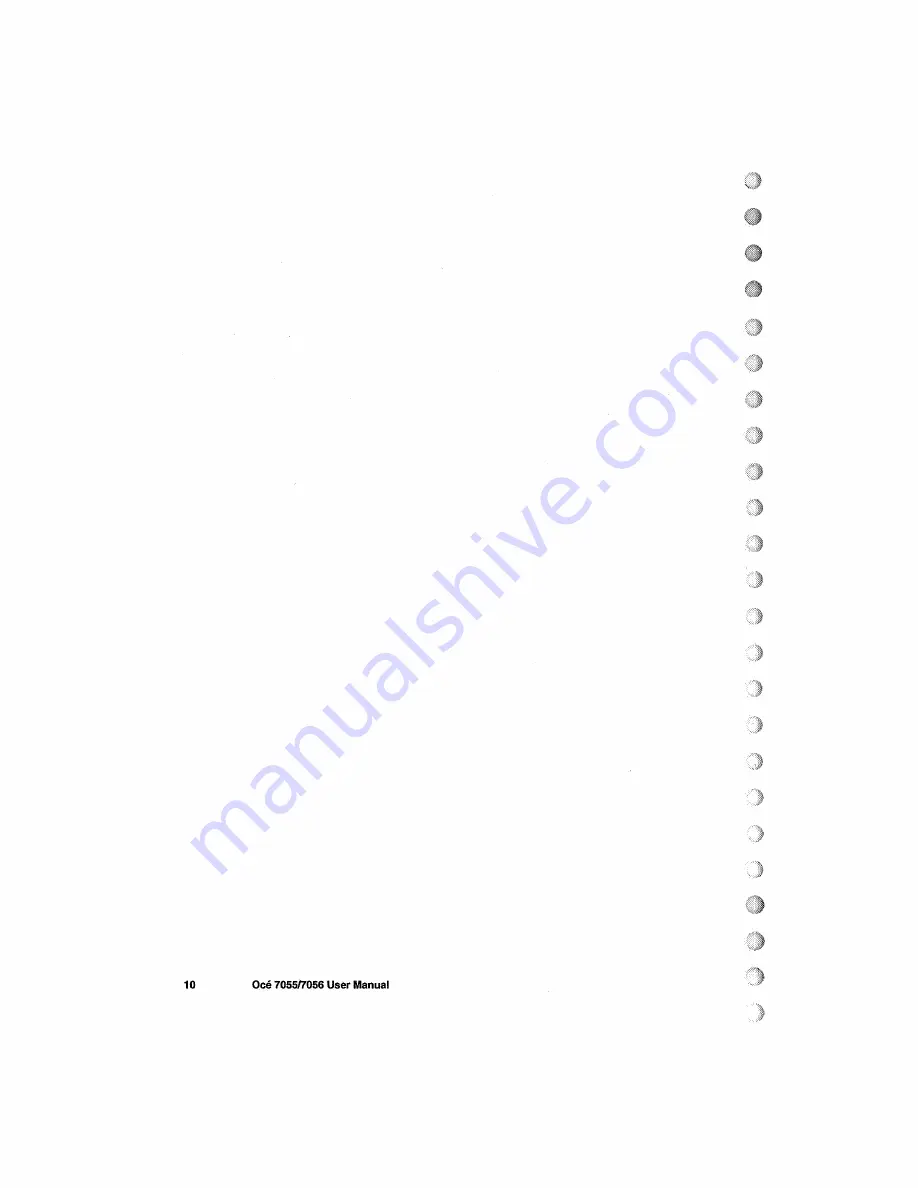 Oce 7055 User Manual Download Page 10