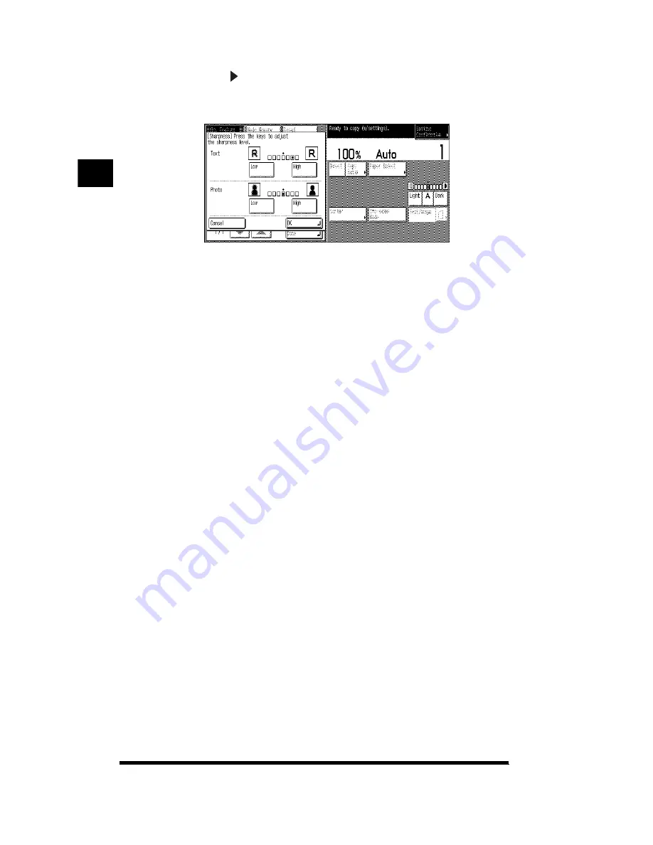 Oce CS120 Copying Manual Download Page 135