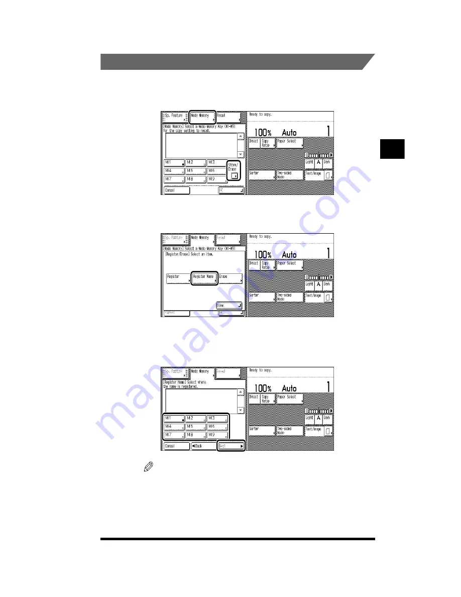 Oce CS120 Copying Manual Download Page 182