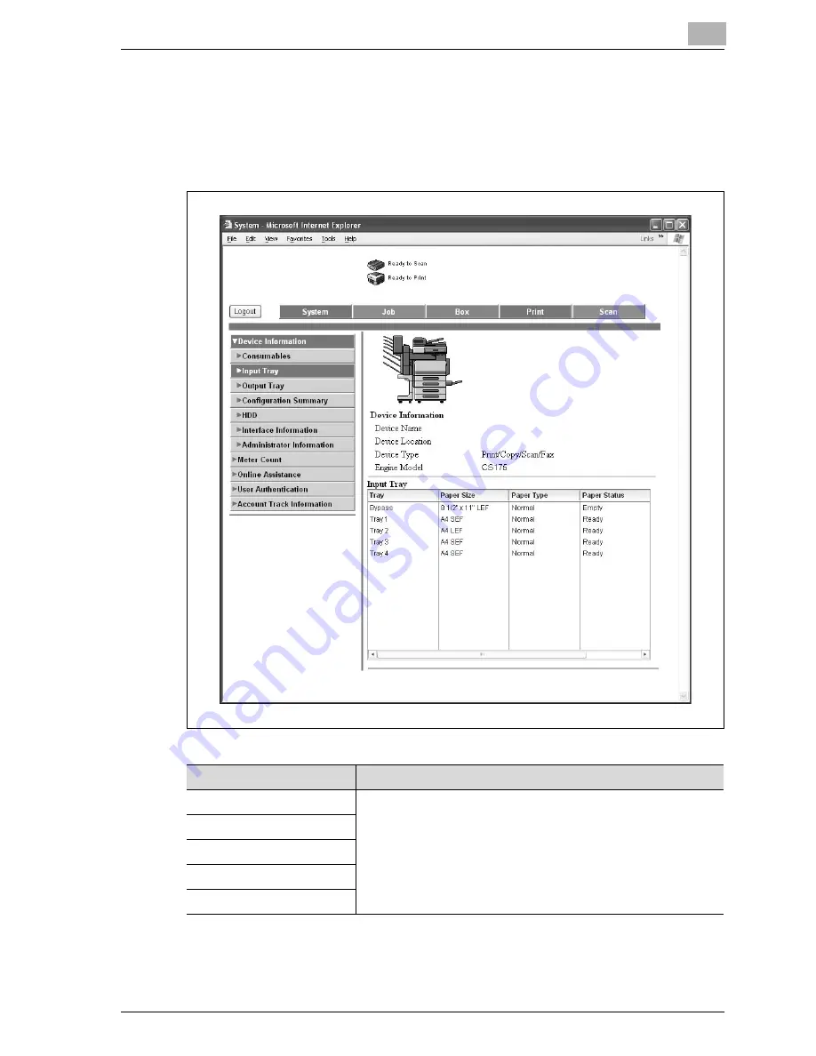 Oce CS175 Phase 3 User Manual Download Page 347