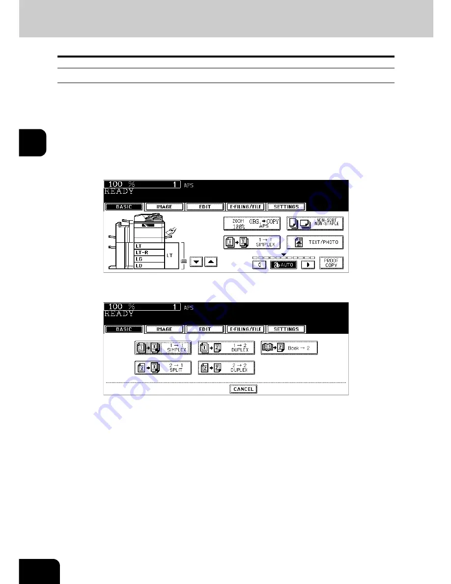 Oce im5530 Operator'S Manual Download Page 112