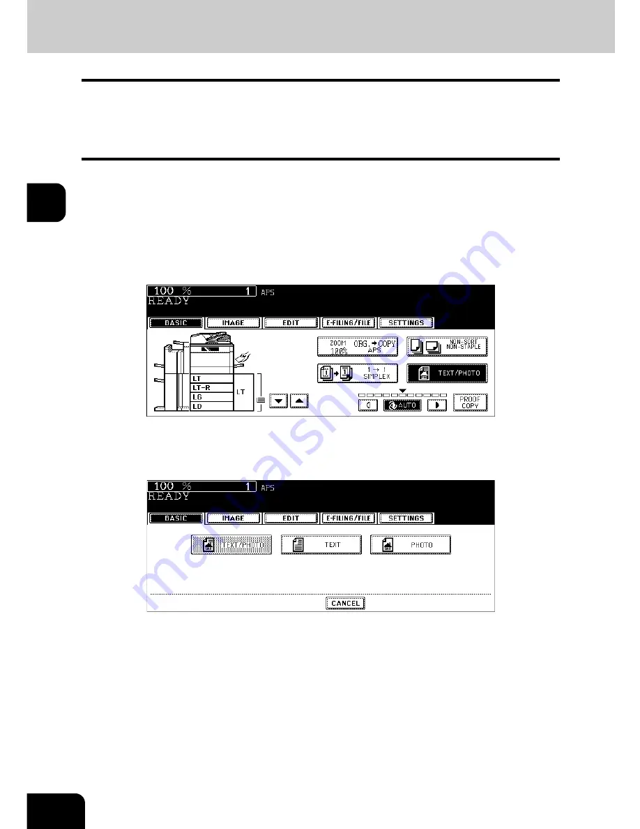 Oce im5530 Operator'S Manual Download Page 120