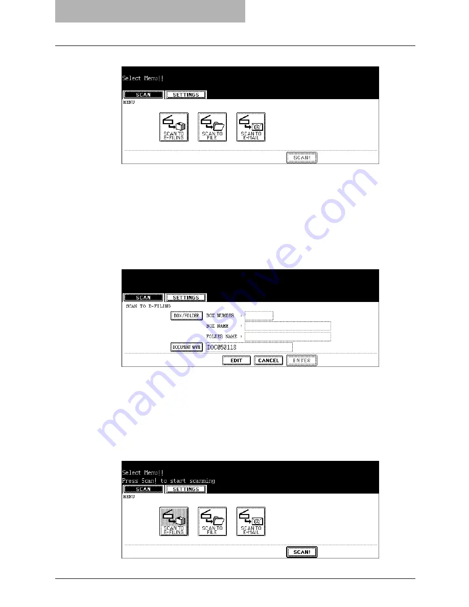 Oce im5530 Scanning Manual Download Page 20