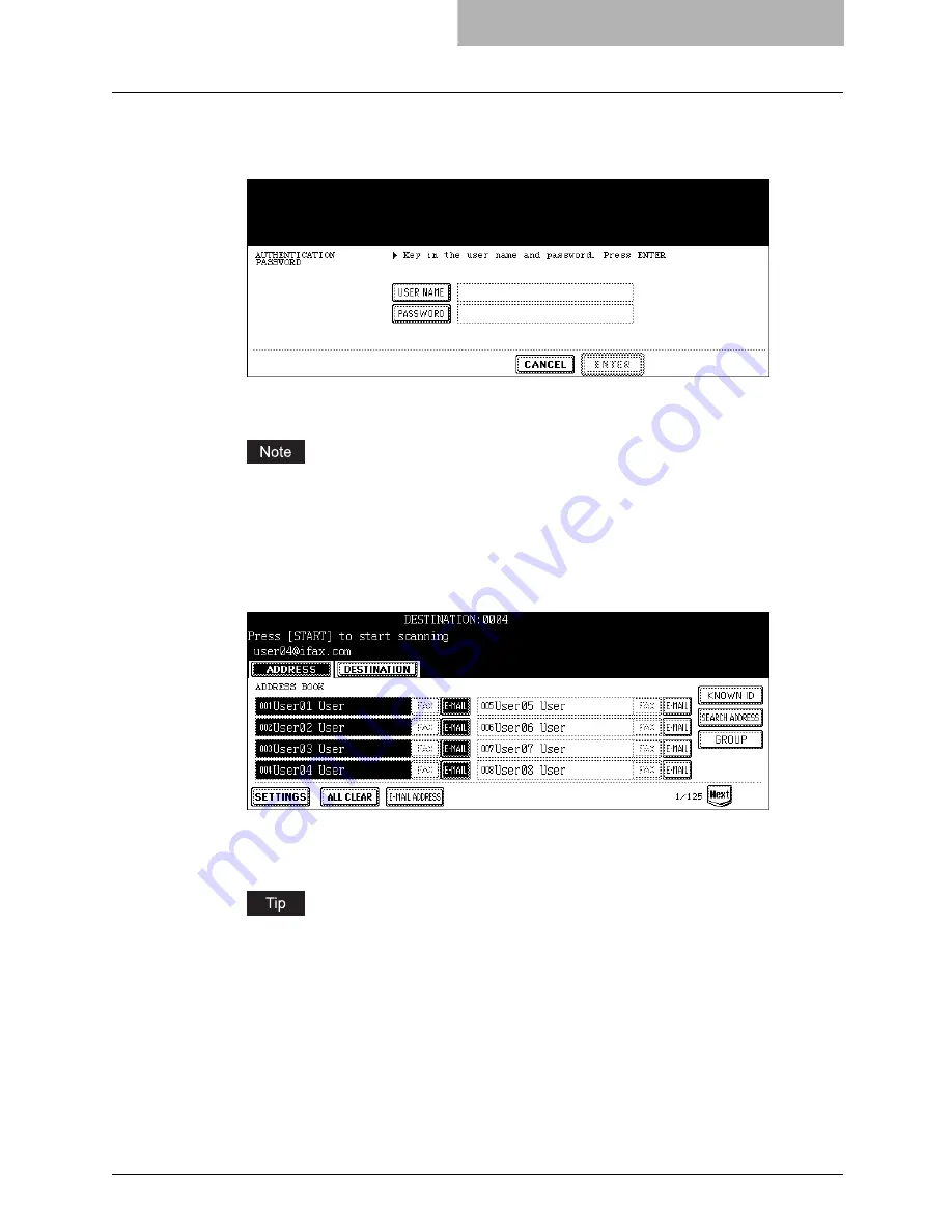 Oce im5530 Scanning Manual Download Page 49