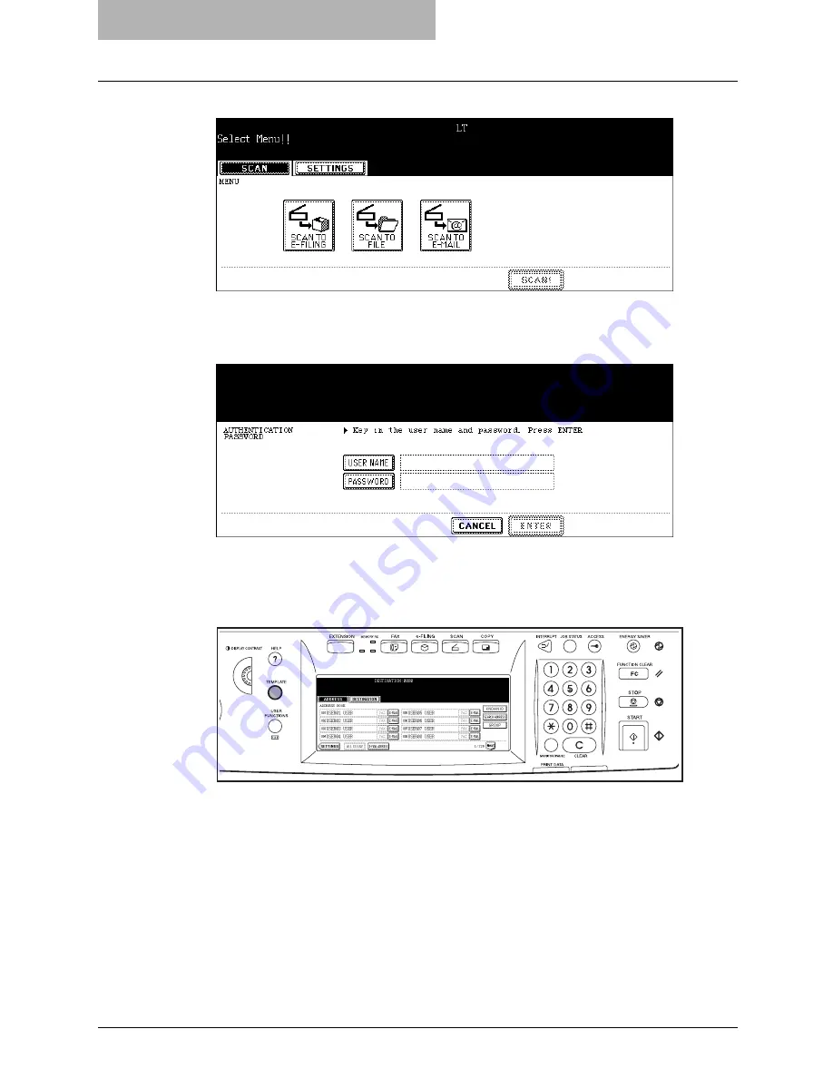 Oce im5530 Scanning Manual Download Page 72