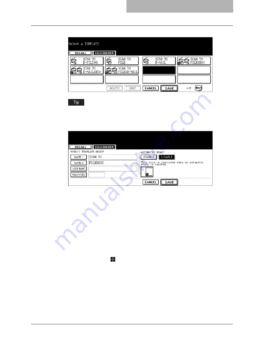 Oce im5530 Scanning Manual Download Page 79