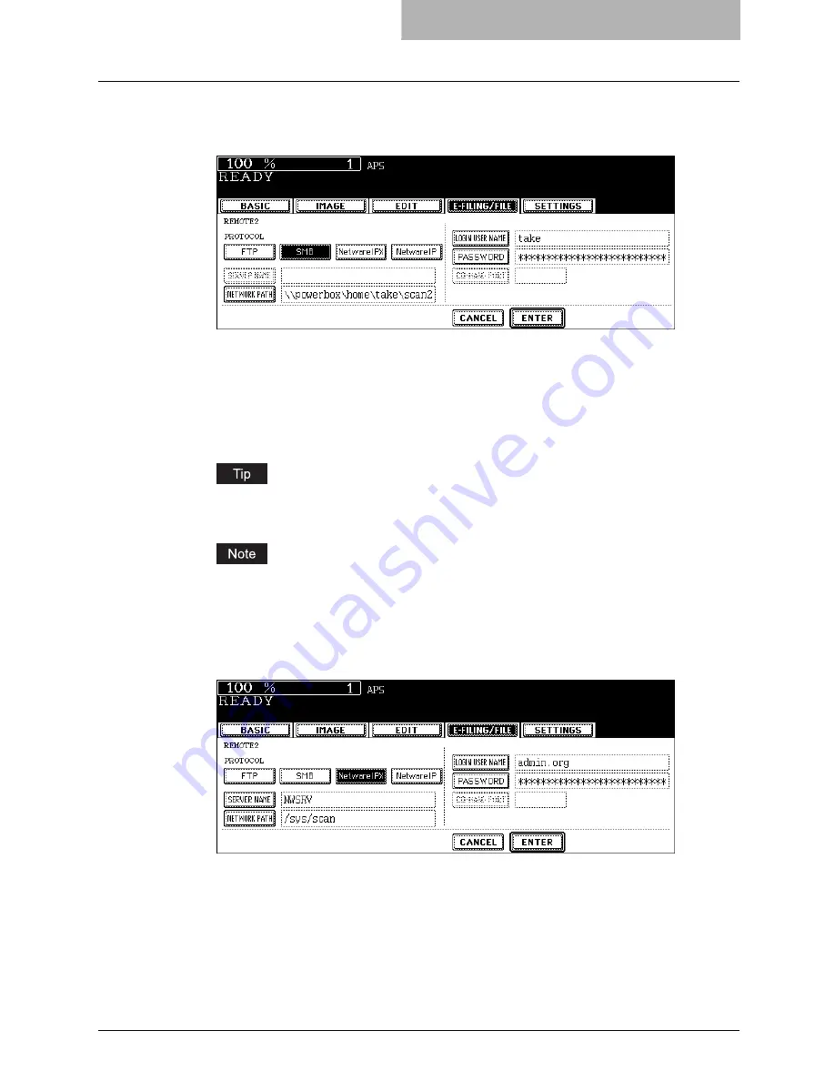 Oce im5530 Scanning Manual Download Page 89