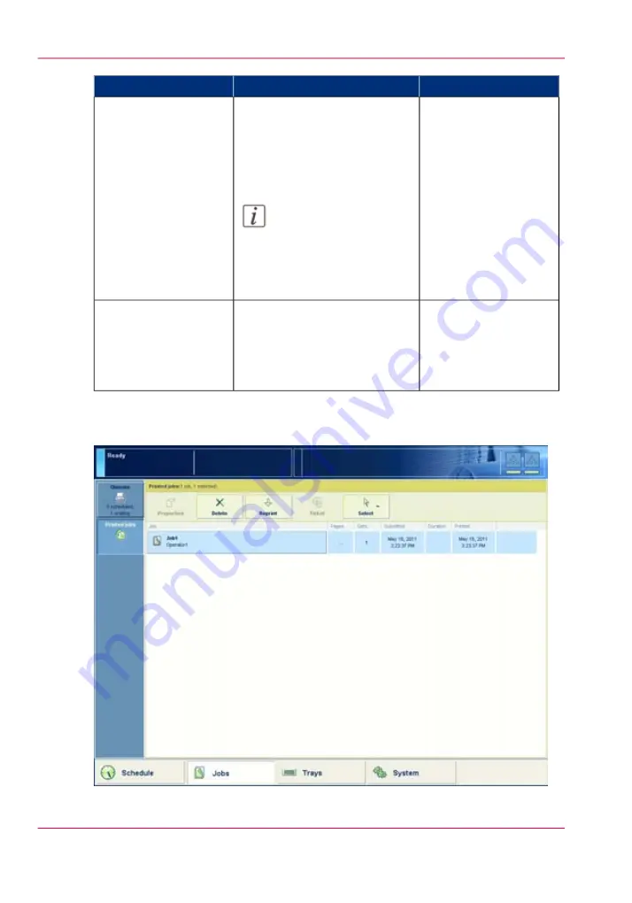 Oce VarioPrint 6000 MICR series User Manual Operating Information Download Page 60