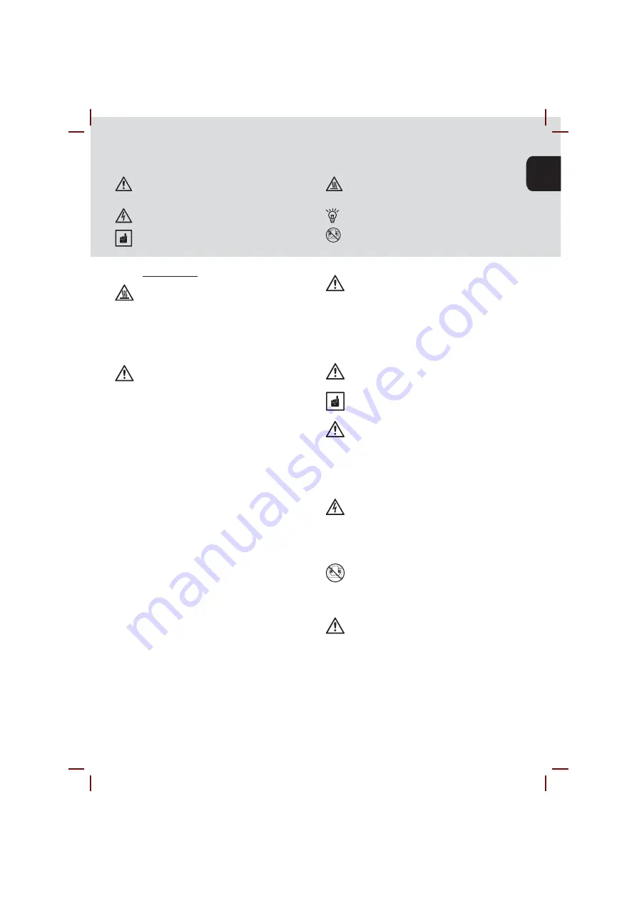 Oceanic OCEACV100IFW2 Instructions Manual Download Page 5