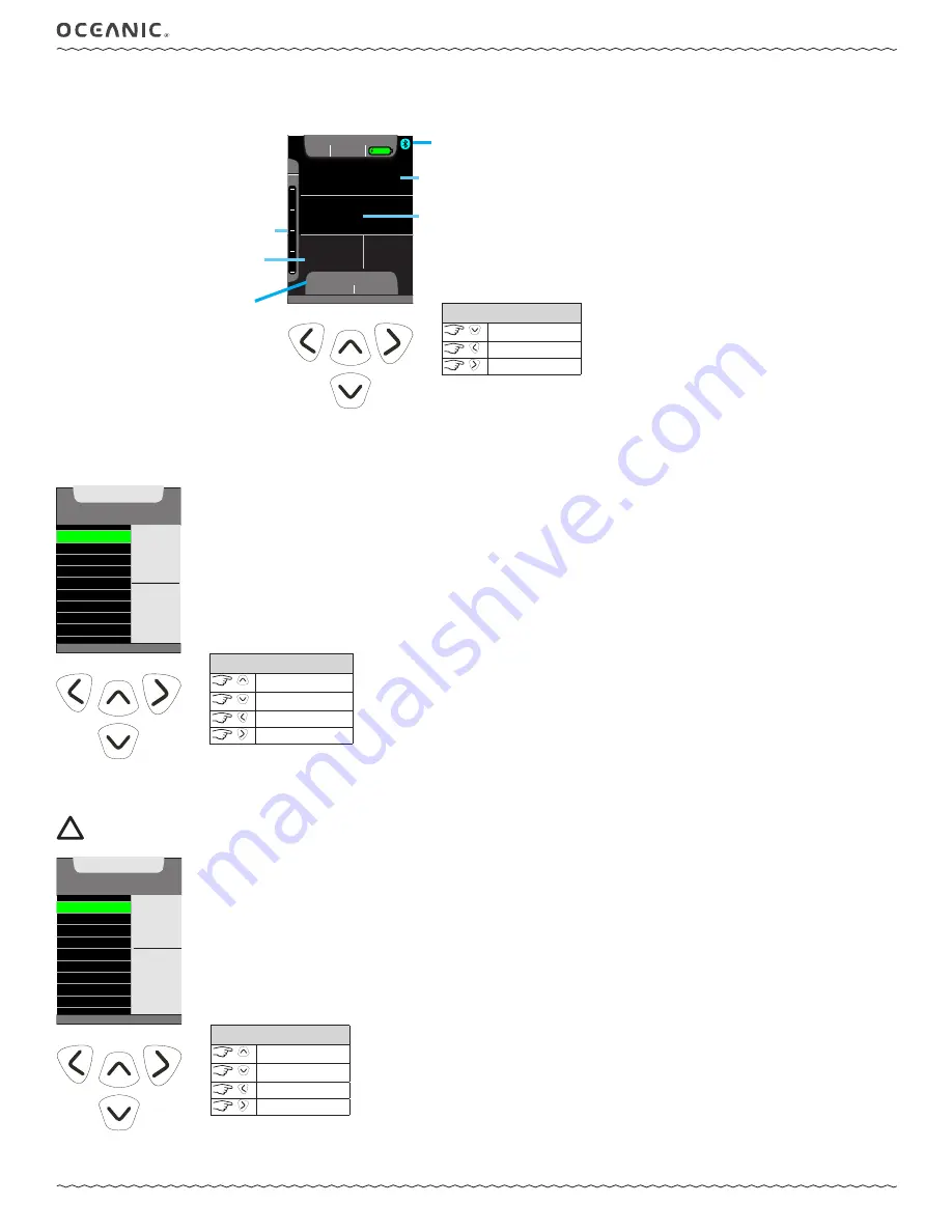 Oceanic PROPLUS X Operating Manual Download Page 24