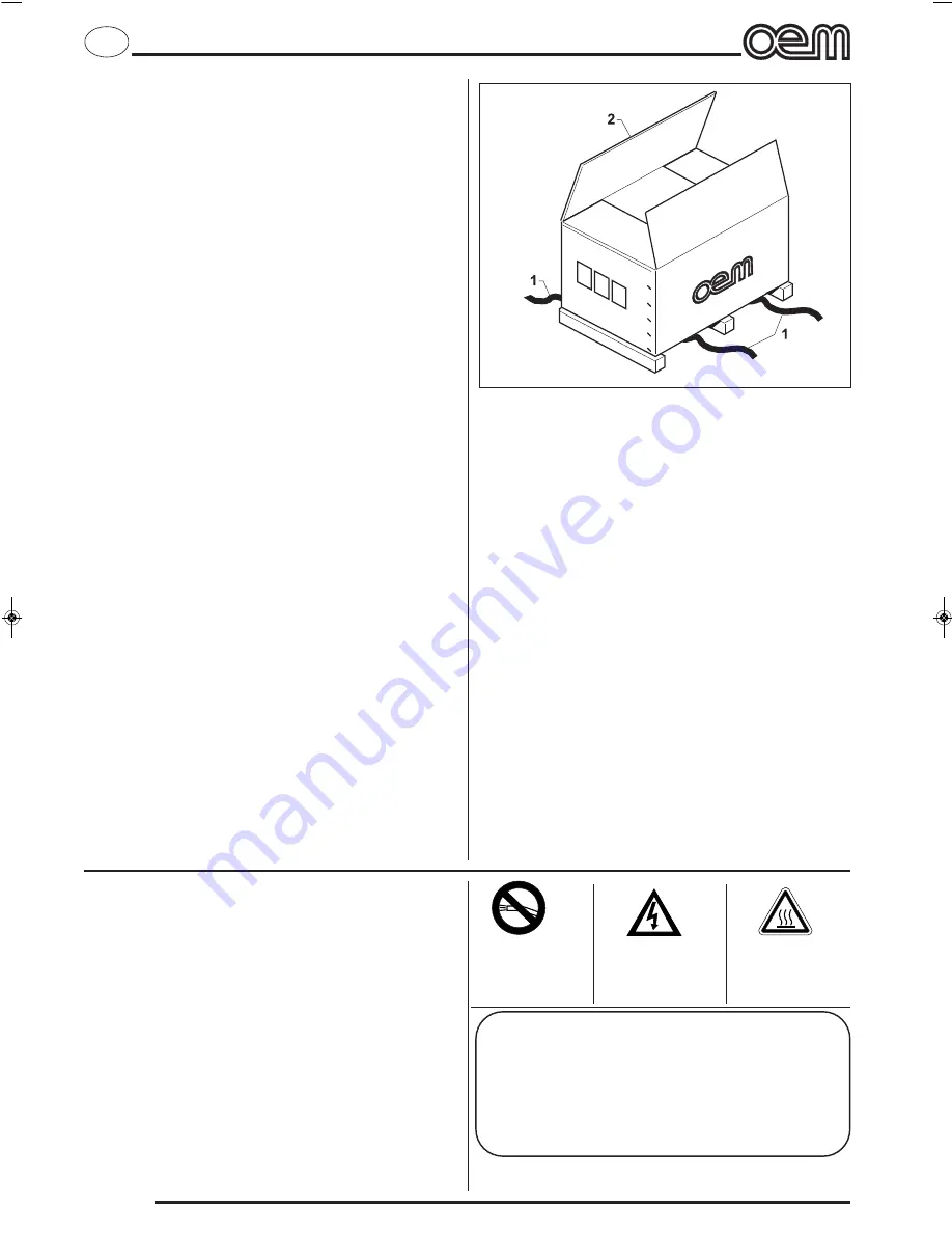 OEM MF 1 Operating And Service Manual Download Page 8