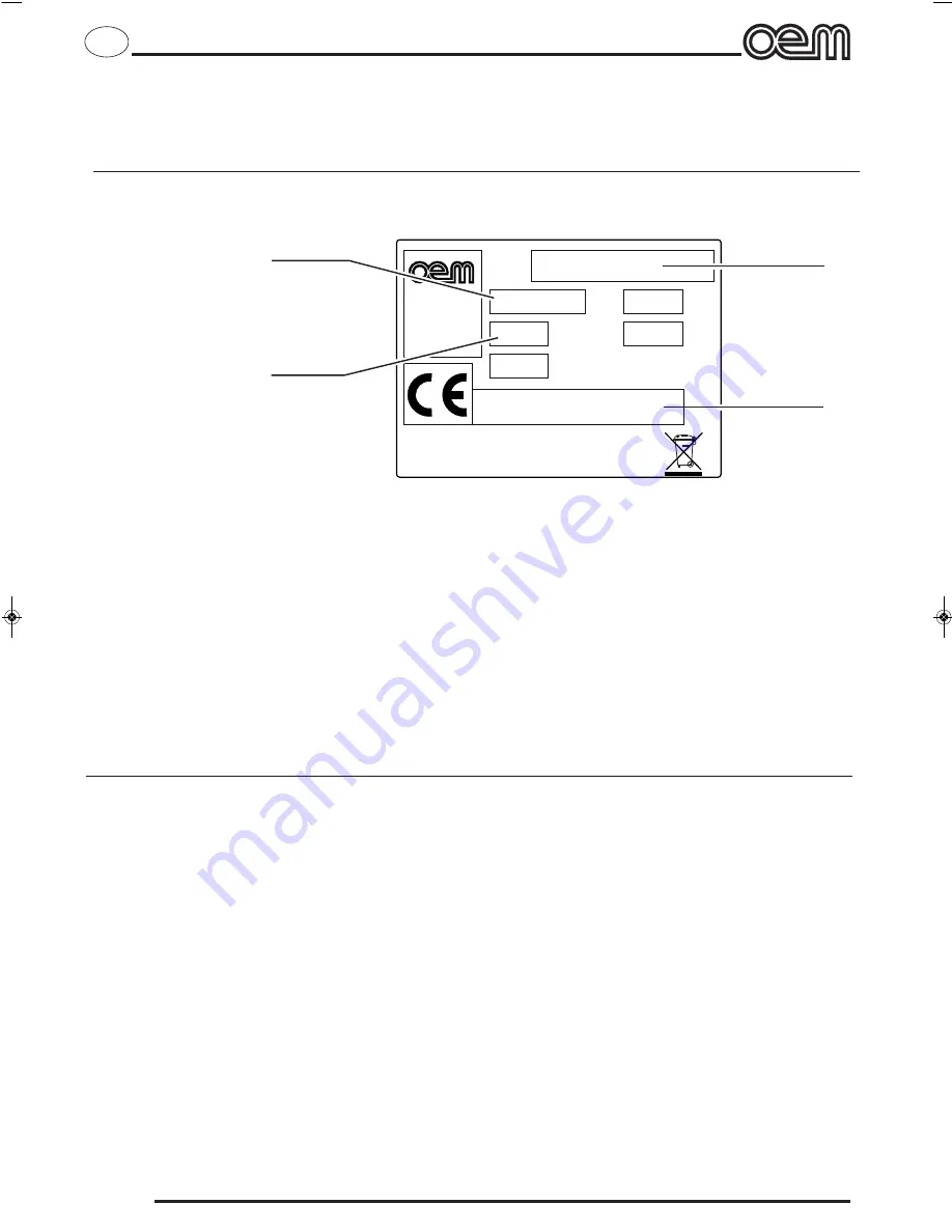 OEM MF 1 Operating And Service Manual Download Page 28