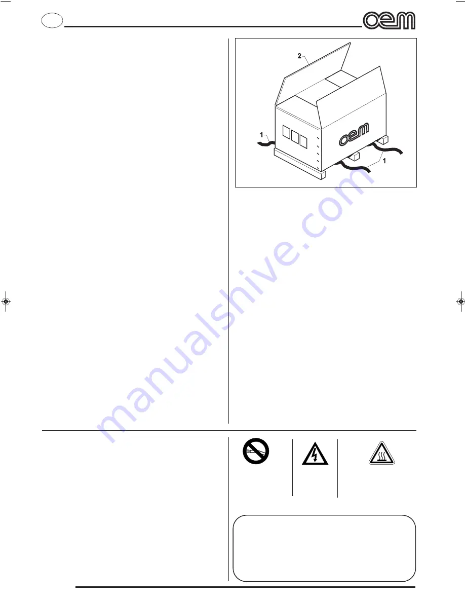 OEM MF 1 Operating And Service Manual Download Page 44