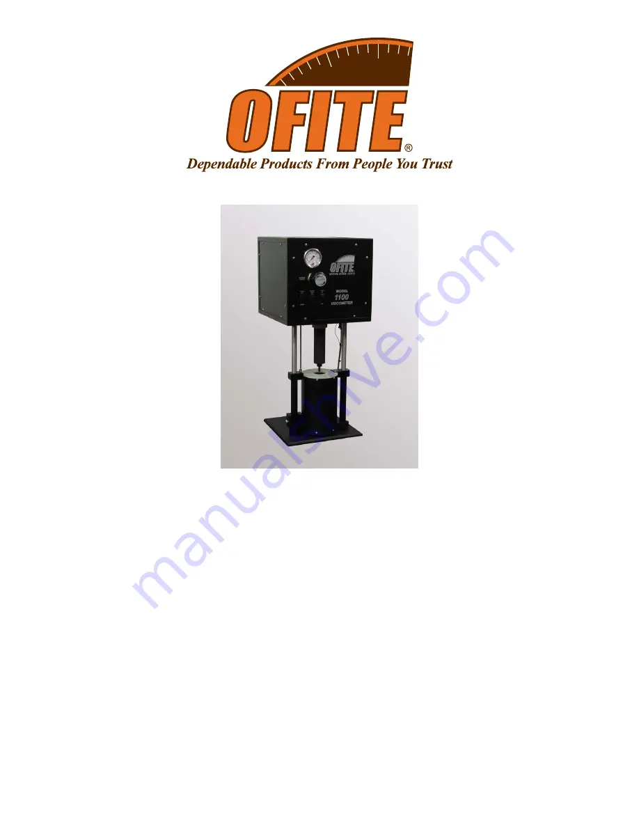 OfiTE 1100 Instruction Manual Download Page 1