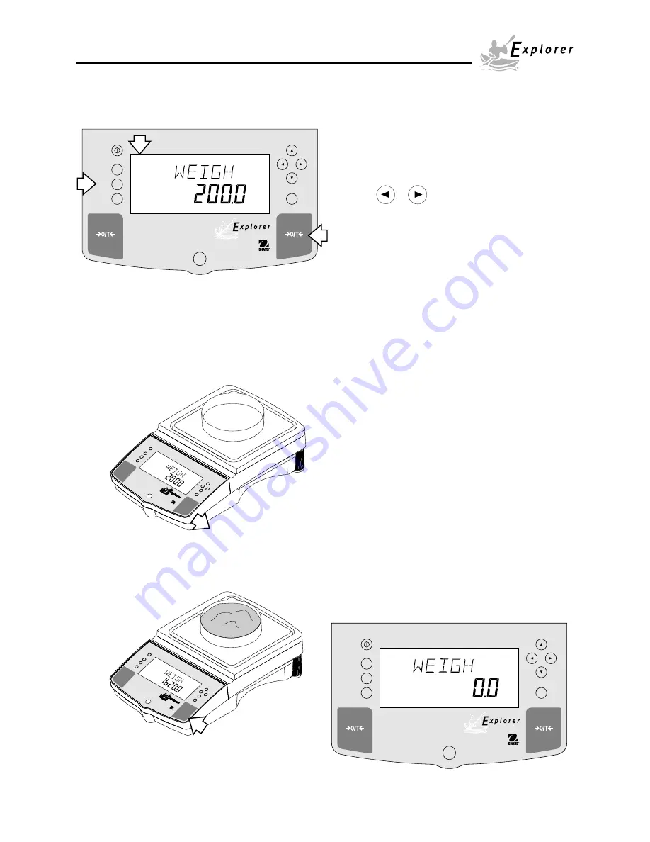 OHAUS EXPLORER Instruction Manual Download Page 23