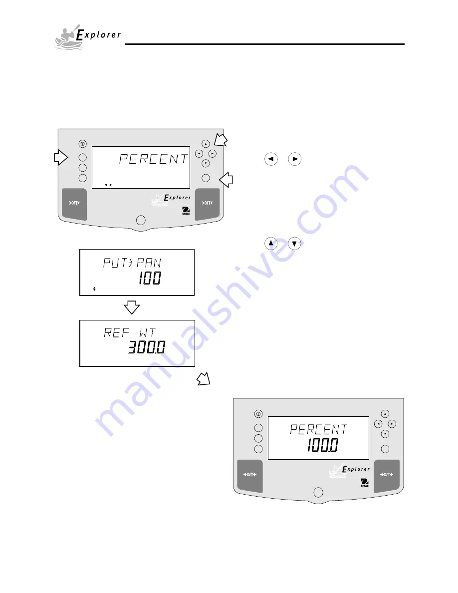 OHAUS EXPLORER Instruction Manual Download Page 24