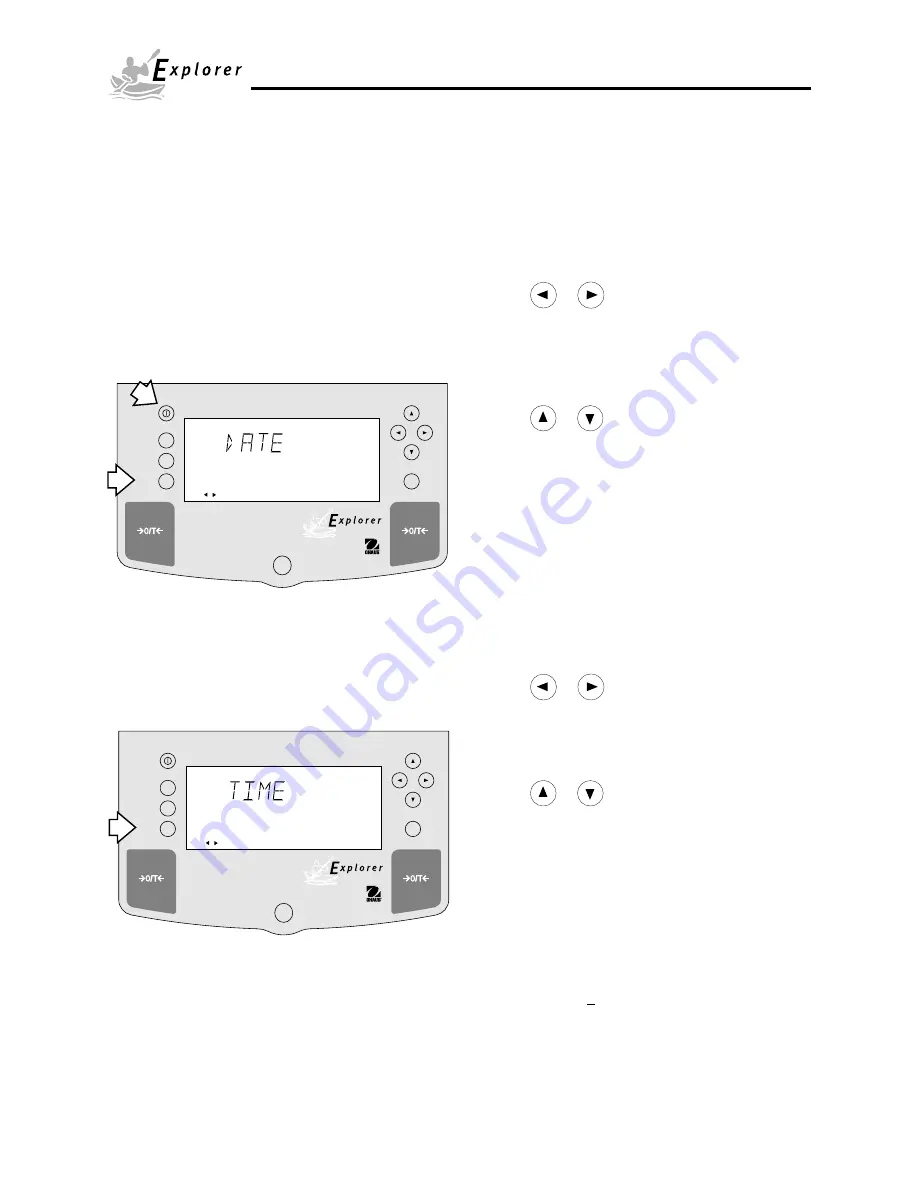 OHAUS EXPLORER Instruction Manual Download Page 28