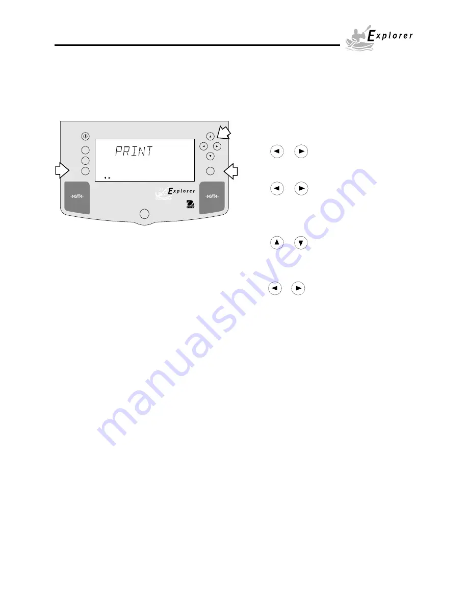 OHAUS EXPLORER Instruction Manual Download Page 31