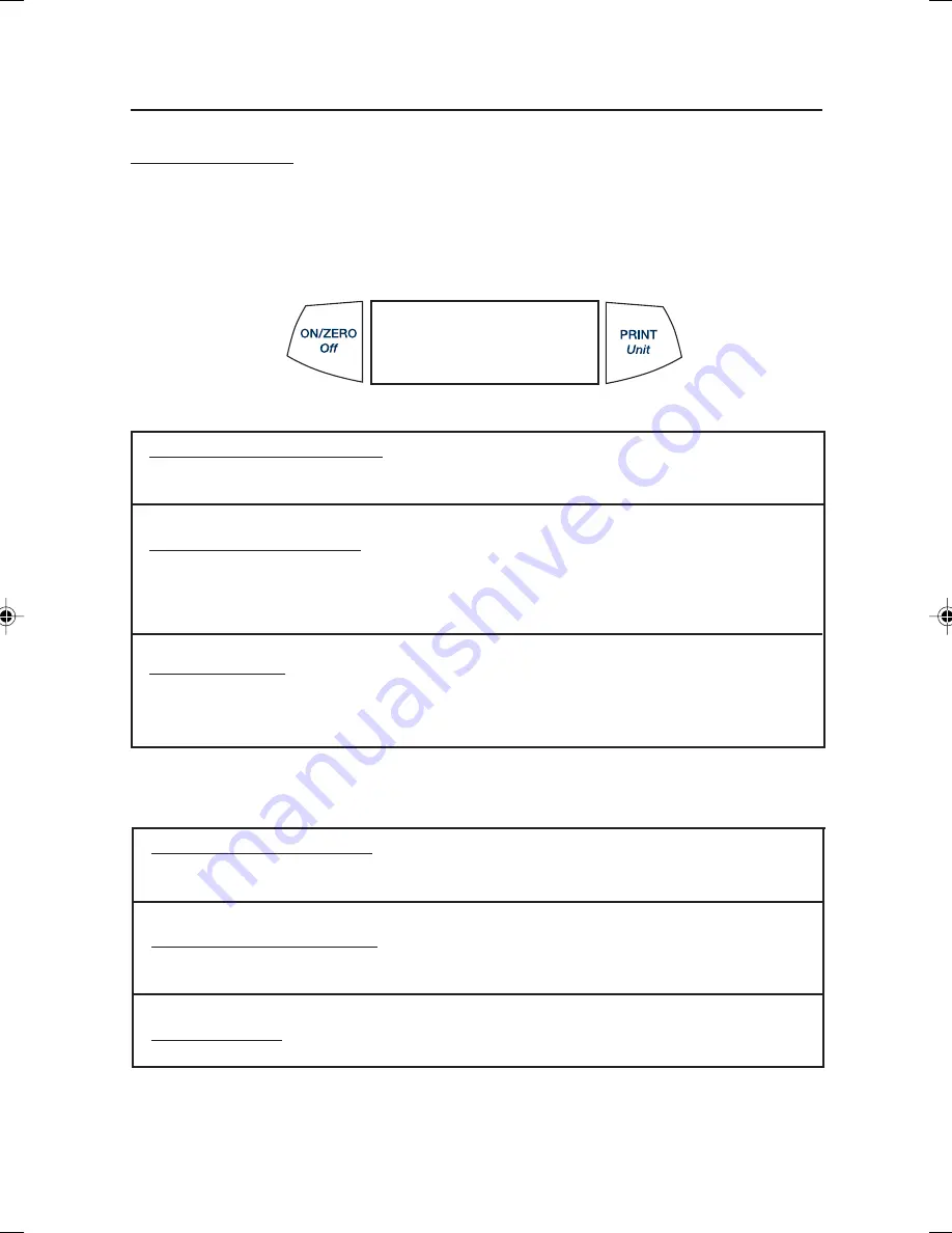 OHAUS SP202 Instruction Manual Download Page 10