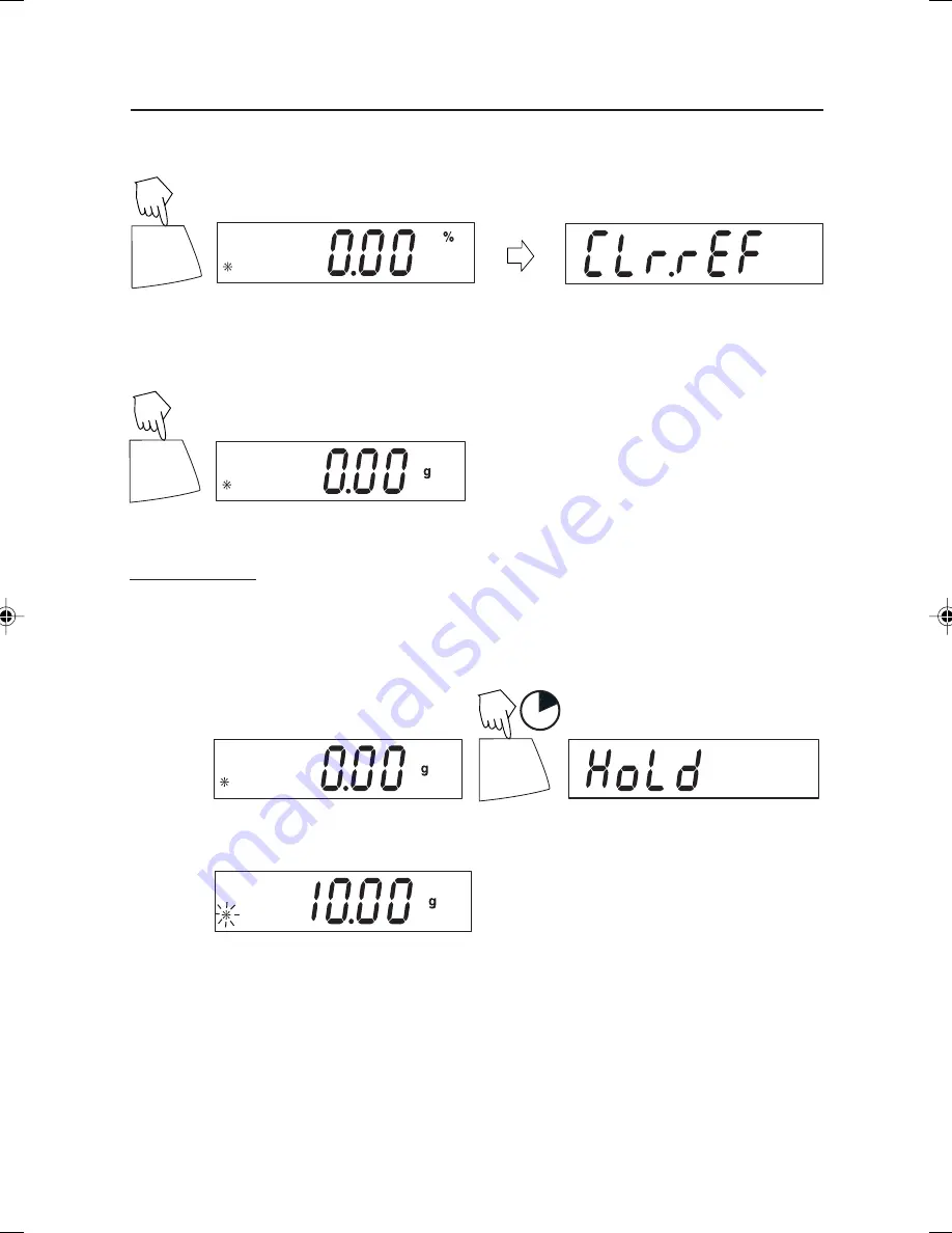 OHAUS SP202 Instruction Manual Download Page 21