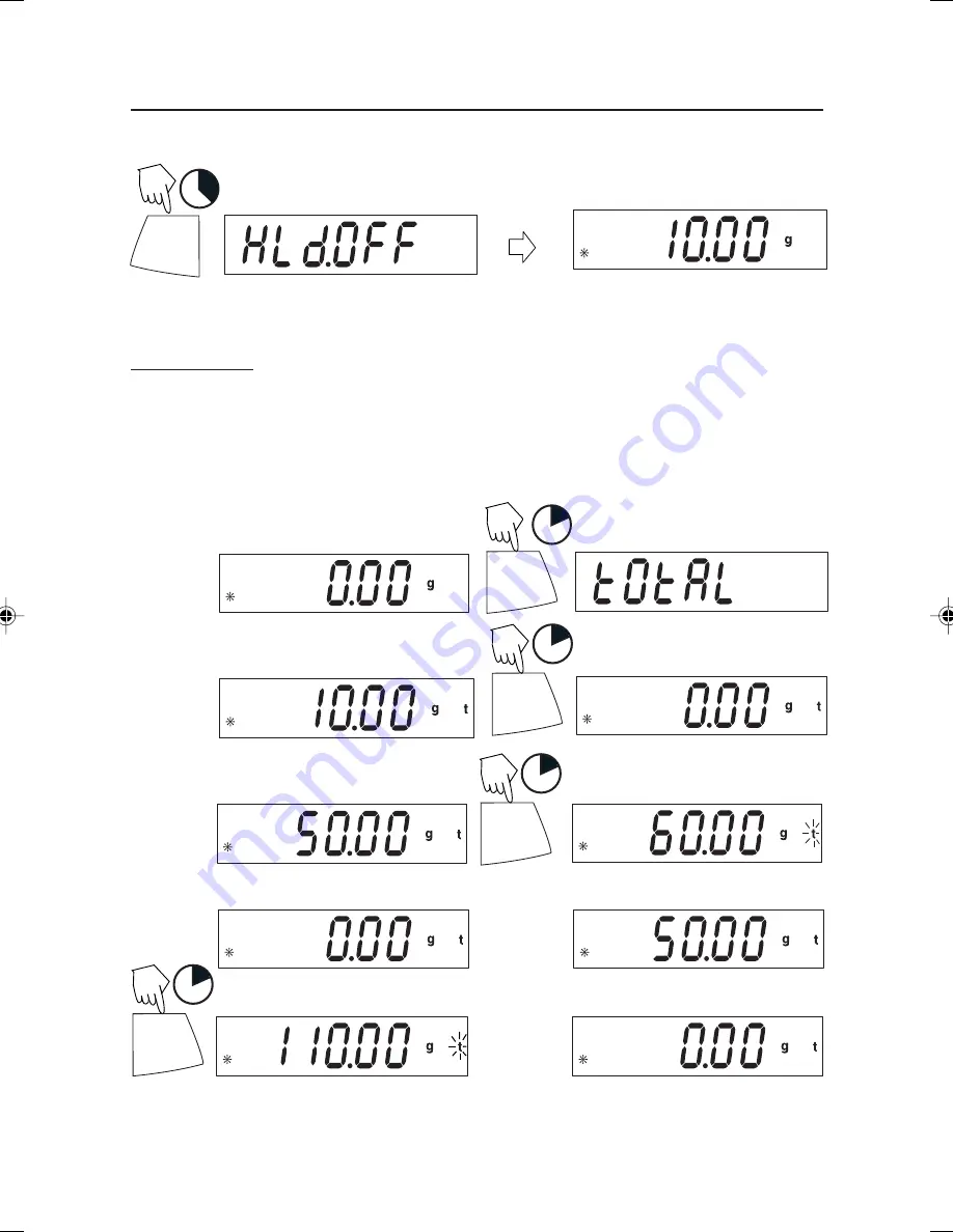 OHAUS SP202 Instruction Manual Download Page 78