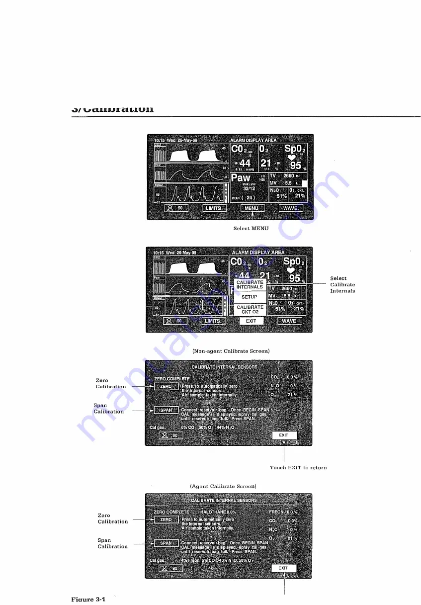 Ohmeda 5250 Operation And Maintenance Manual Download Page 29