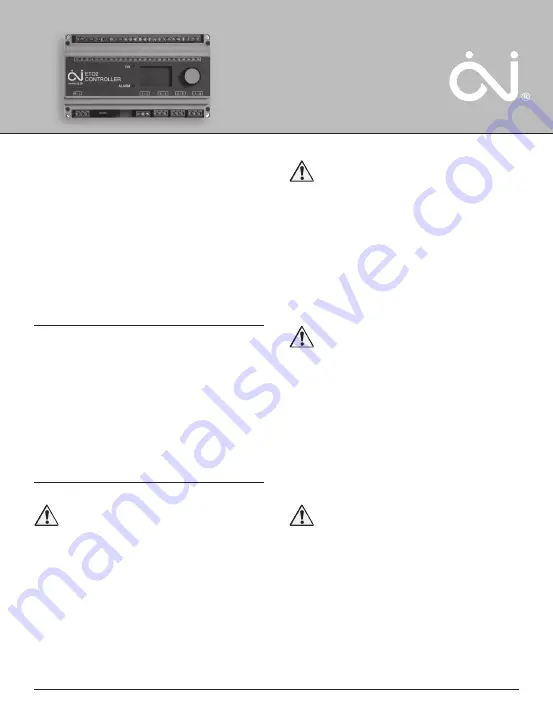 OJ Electronics ETO2 Manual Download Page 8